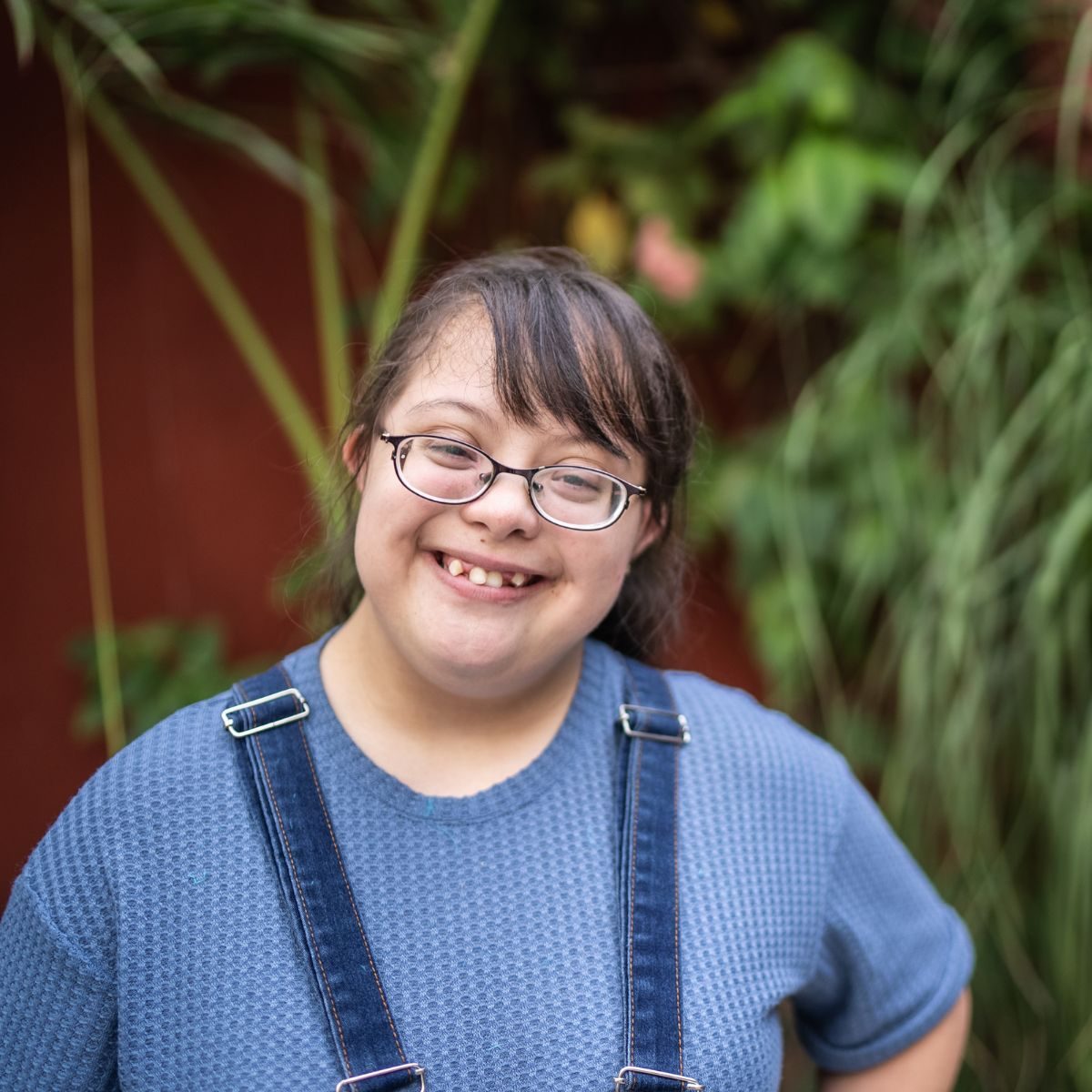 Community members reading together